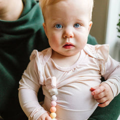 Lolli Gem Silicone Pacifier Clip
