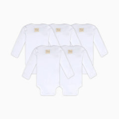 Organic Long Sleeve Bodysuit (5-Pack)