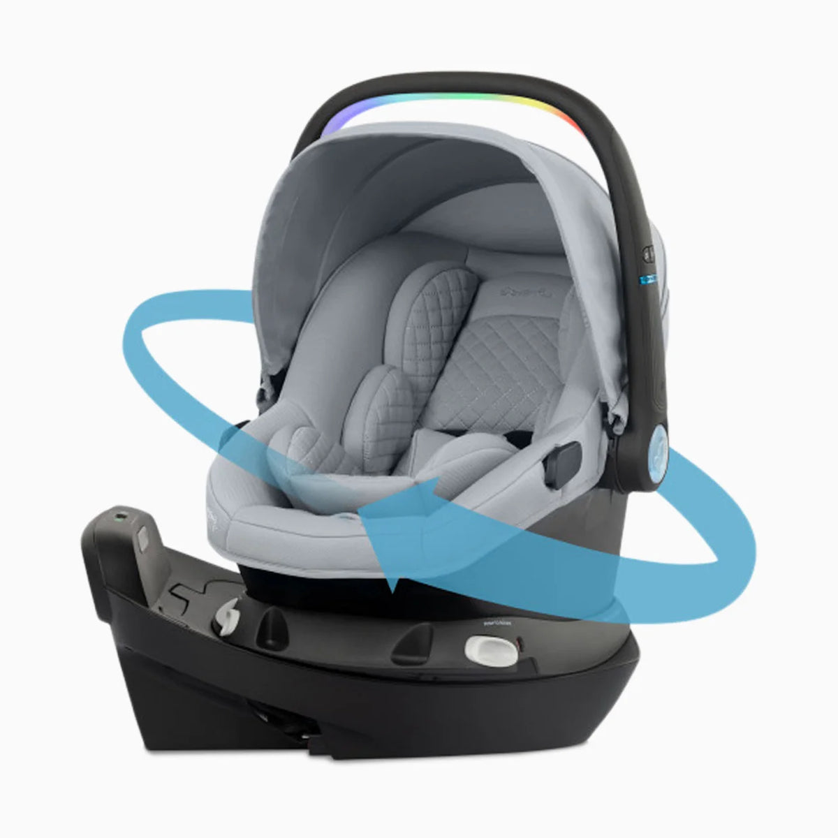 Revolve180 LiteMax NXT Rotational Infant Car Seat with SensorySoothe