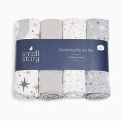 Organic Cotton Receiving Blanket (4 Pack)