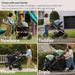 Single-to-Double Stroller 3.0