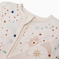 Bamboo Viscose Printed 2-Way Zip Footie