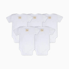 Organic Short Sleeve Bodysuit (5 Pack)