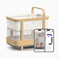 All-In-One Bassinet, Smart Crib, Baby Monitor