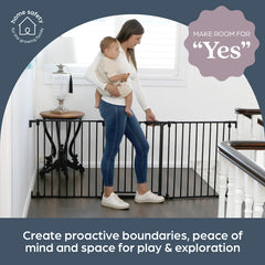 Discovery 3 Panel 76.5" Wide Adjustable Baby Gate