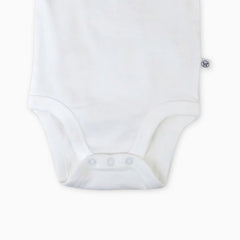 10-Pack Organic Cotton Sleeveless Bodysuits, Honestly Pure White