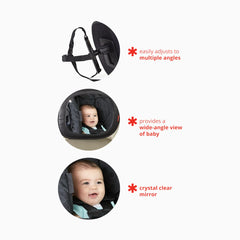 Style Driven Backseat Mirror