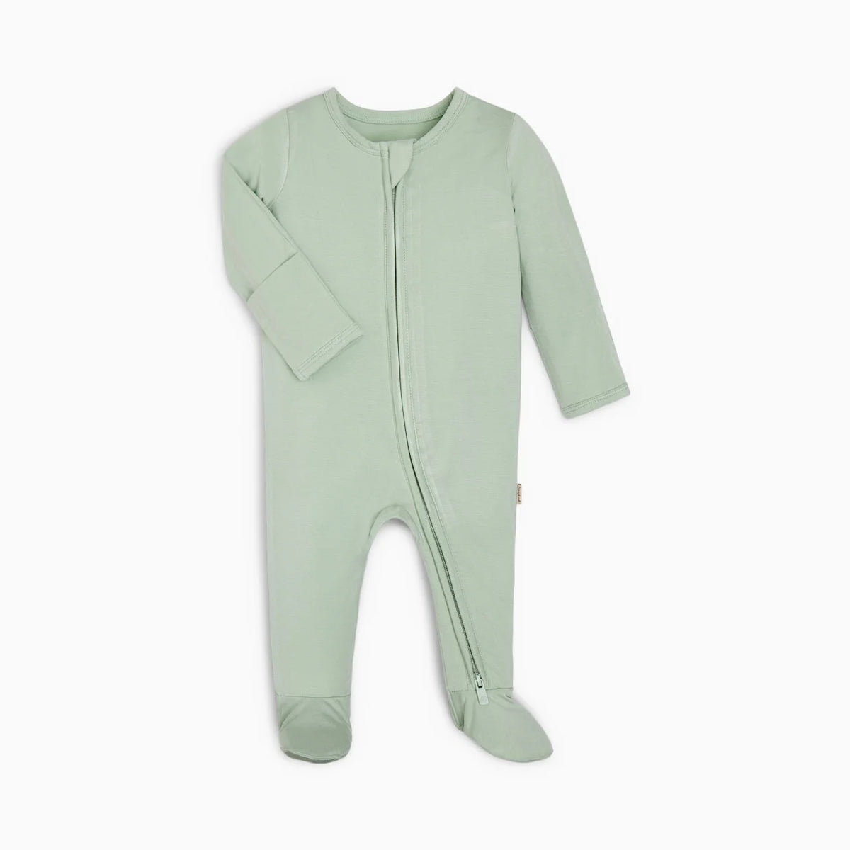 Bamboo Viscose Solid 2-Way Zip Footie