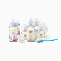 Glass and PPSU Natural Baby Bottle Gift Bundle