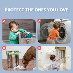 Multi-Purpose Adhesive Child Safety Strap (4-Pack)