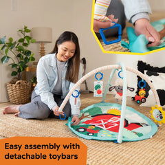 Farm Explorers Happy Harvest Touch & Feel Activity Gym