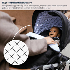 Single-to-Double Stroller 3.0 and Bassinet Bundle