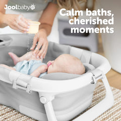 Fold ‘n Store Baby Bathtub With Built-in Thermometer