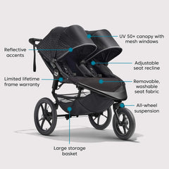 Summit X3 Double Jogging Stroller