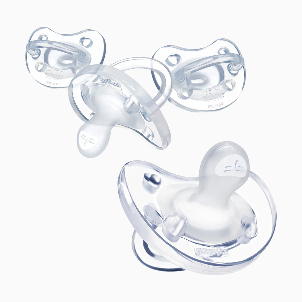 PhysioForma Silicone Orthodontic Pacifier (4 Pack)