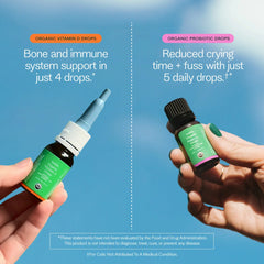 Boosties Bundle - Organic Vitamin D and Probiotic Drops