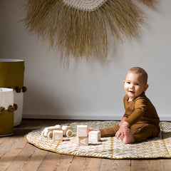 Snuggle Quilted Cotton Play Mat