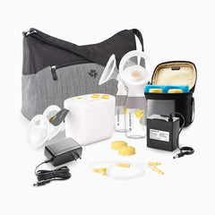 Pump in Style with Max Flow Breast Pump Set with Tote Bag & Accessories