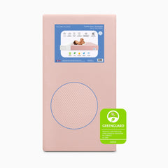 Twinkle Stars Breathable Crib and Toddler Mattress with Removable Cover