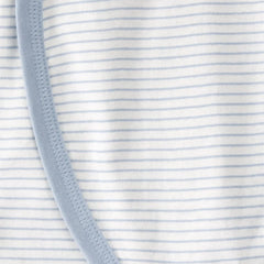 Little Planet Organic Cotton Wrap Sleep & Play Pajamas in Stripes