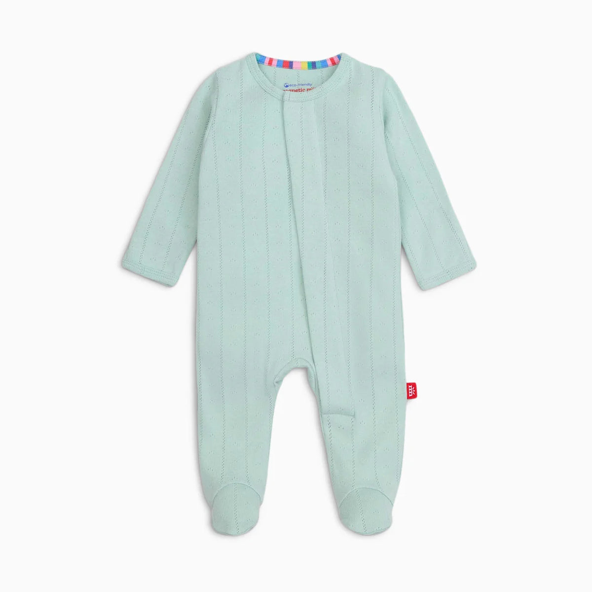 Pointelle Organic Cotton Footie