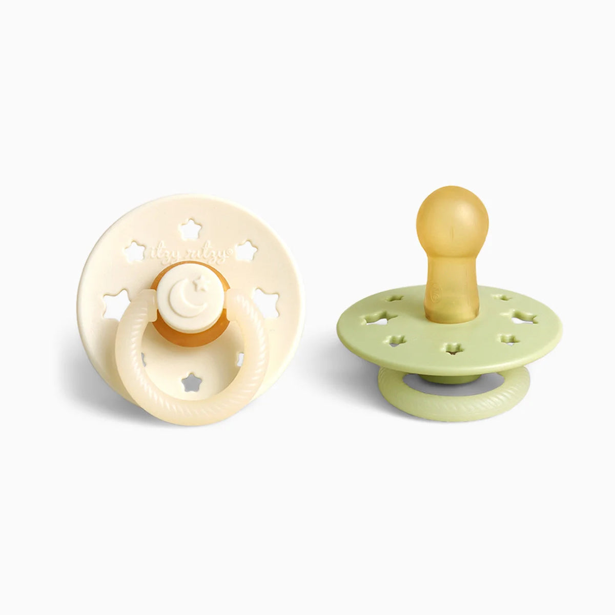 Itzy Soother Glow in the Dark Natural Rubber Pacifier