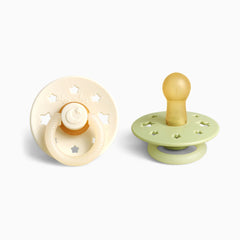 Itzy Soother Glow in the Dark Natural Rubber Pacifier