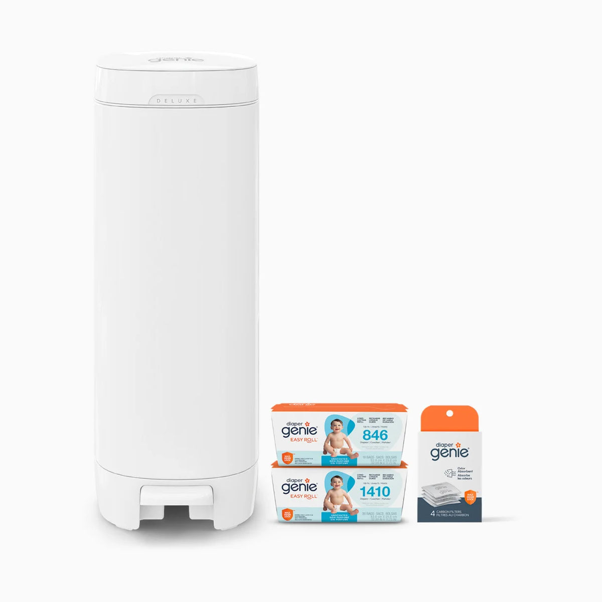 Deluxe Diaper Pail Gift Set