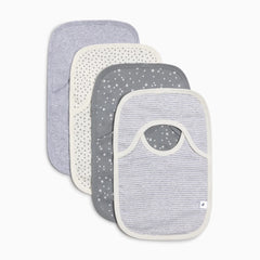 Organic Cotton Lap Shoulder Bib (4 Pack)