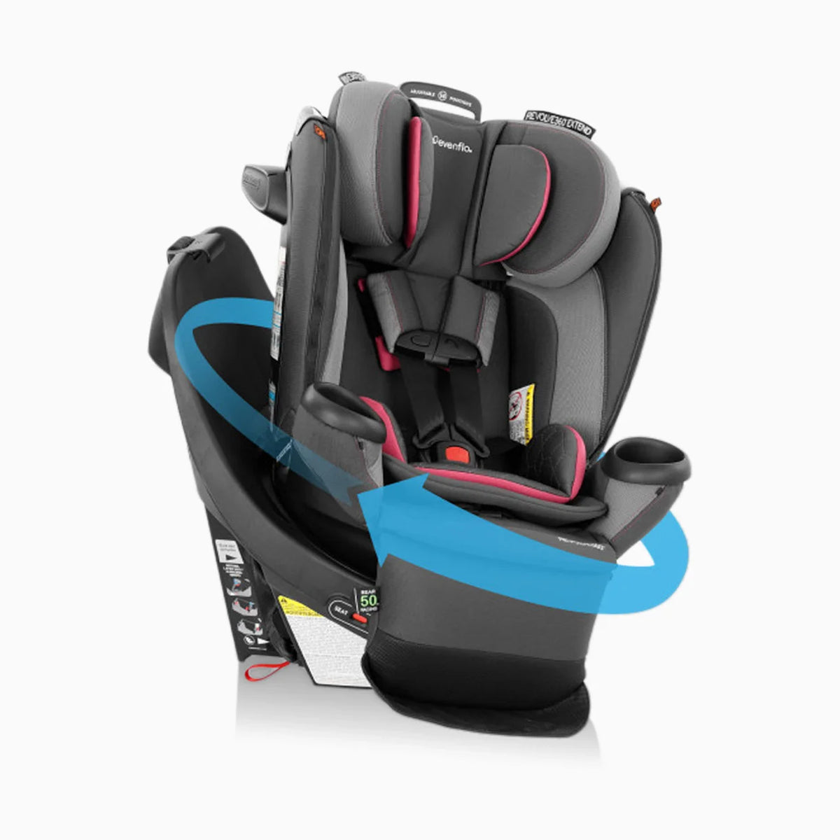 Revolve360 Extend All-in-One Rotational Car Seat with Quick Clean Cover
