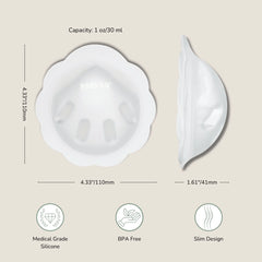 Petal Soft Silicone Milk Collectors
