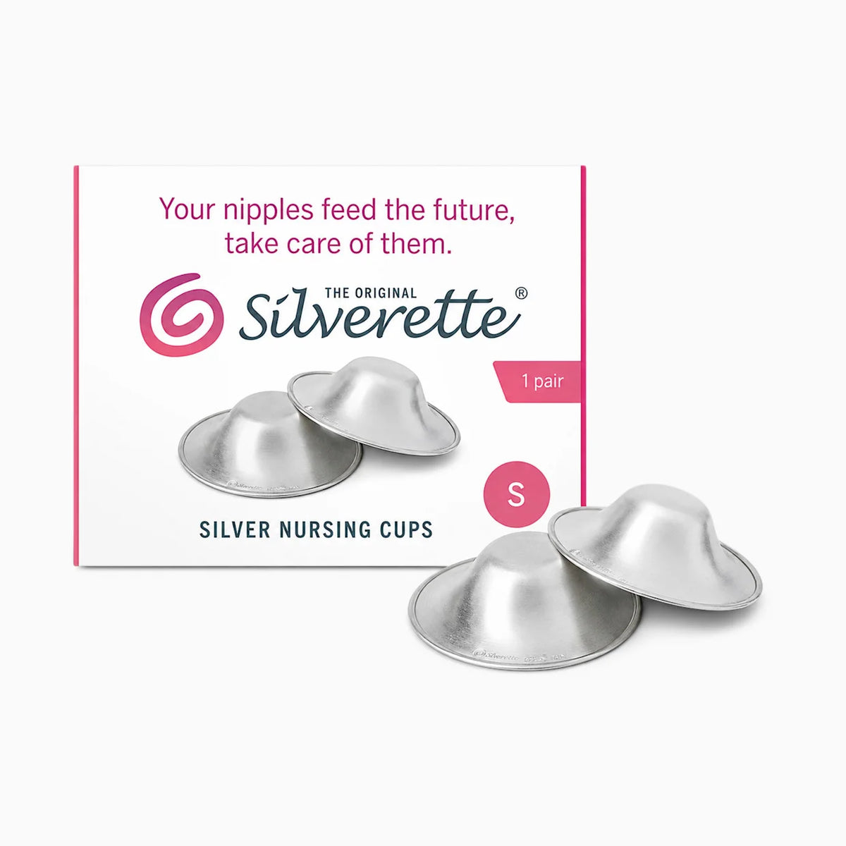 Silver Nursing Cups