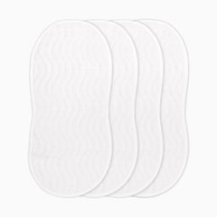 Quilted Reusable Changing Pad Liners (4-Pack)
