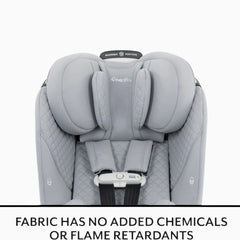 Revolve360 Slim 2-in-1 Rotational Car Seat with Green & Gentle Fabric