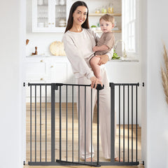 Baby Safety Gate with 3 Extensions