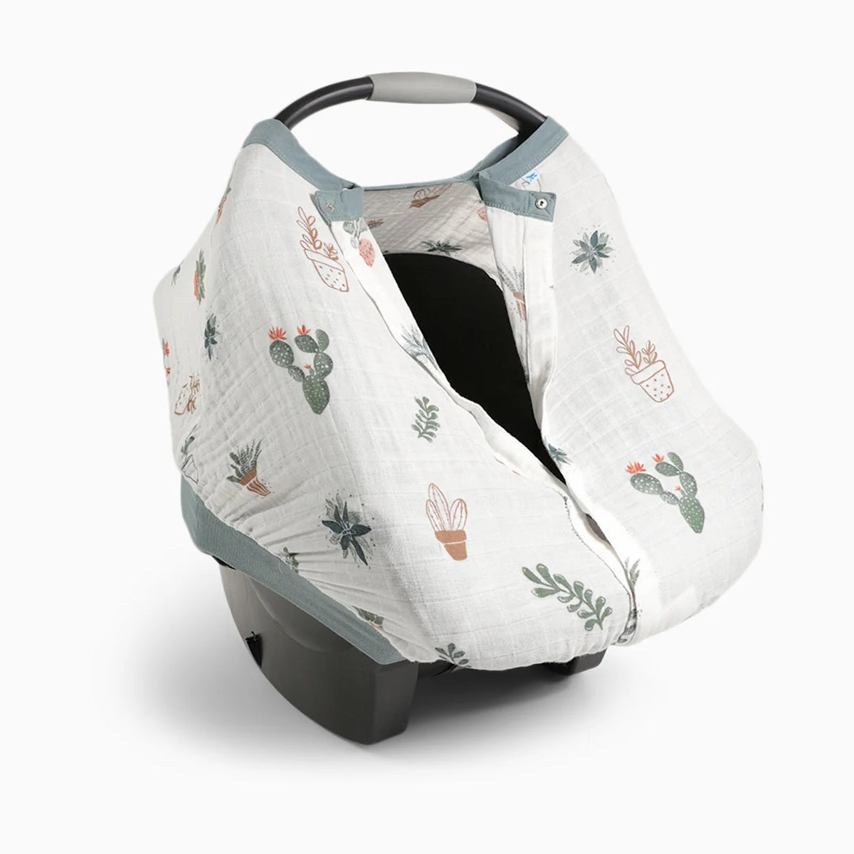 Cotton Muslin Car Seat Canopy