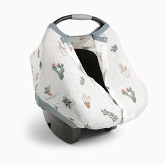 Cotton Muslin Car Seat Canopy