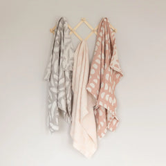 Cotton Muslin Jacquard Blanket