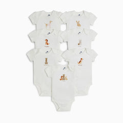 Organic Cotton Days Of The Week Bodysuit (7 Pack)