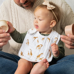 Organic Muslin Snap Bibs (3 Pack)