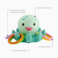 Light Up Ring Catcher Bath Toy