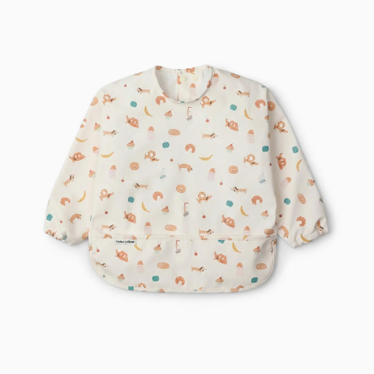 Long Sleeve Waterproof Smock Bib