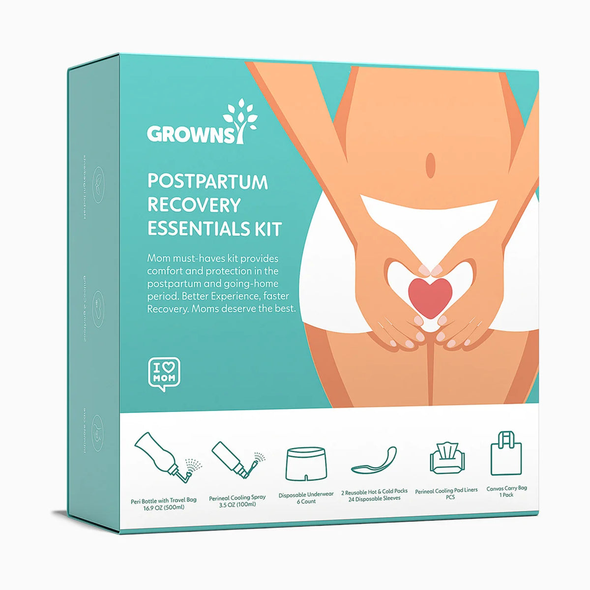 All-in-One Postpartum Essentials Recovery Kit