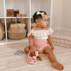 Silicone Teether with Rattle