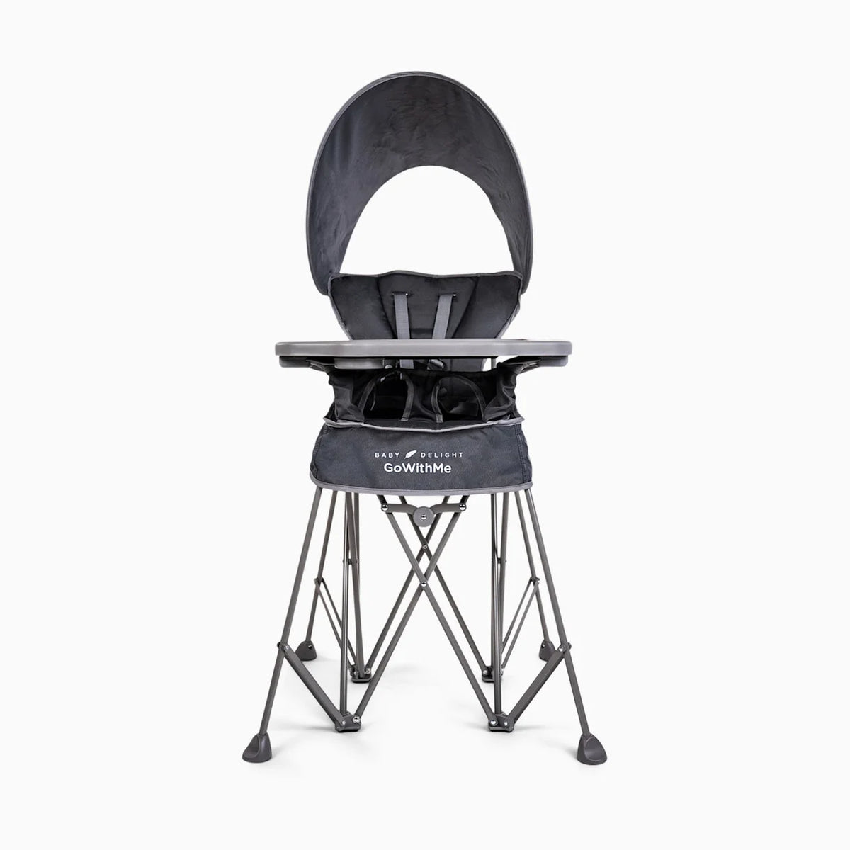 Go With Me Uplift Deluxe Portable High Chair With Canopy