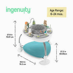Spring & Sprout 2-in-1 Activity Jumper & Table