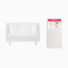 Hudson Crib & Pure Core Mattress Bundle