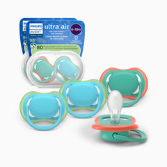 Ultra Air Pacifier 6-18M (4 Pack)
