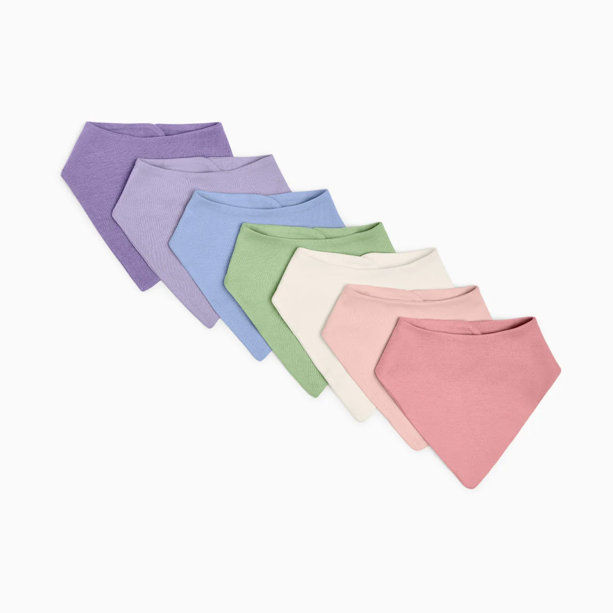 Organic Cotton Bandana Bib (7 Pack)