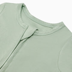 Bamboo Viscose Solid 2-Way Zip Footie